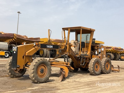 2008 Cat 140H Niveleuse motorisé