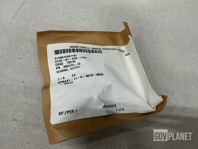 (4) Honeywell 203273-13 Sleeve Bearings