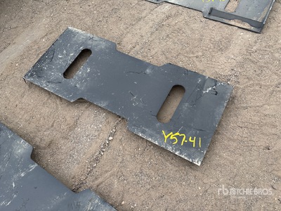 All-Star Skid Steer Attachment Mounting Plate (Unused)