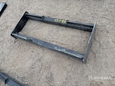 All-Star Skid Steer Attachment Mounting Plate (Unused)