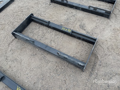 All-Star Skid Steer Attachment Mounting Plate (Unused)