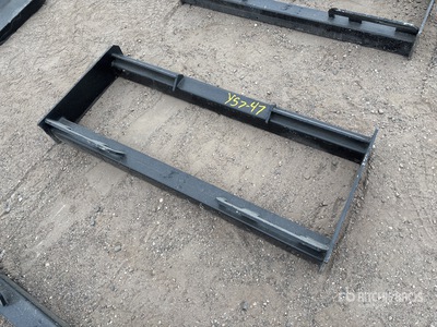 All-Star Skid Steer Attachment Mounting Plate (Unused)