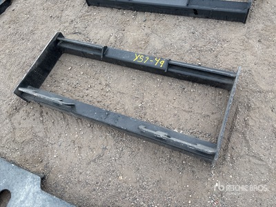 All-Star Skid Steer Attachment Mounting Plate (Unused)