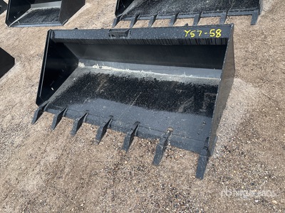 Mid-State 72 in General Purpose Skid Steer Bucket (Unused)