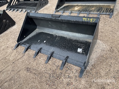 Mid-State 68 in General Purpose Skid Steer Bucket (Unused)