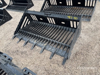 71 in Skeleton Skid Steer Bucket (Unused)