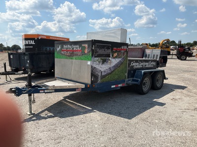 2022 CEC 10 ft T/A Concrete Specialty Trailer