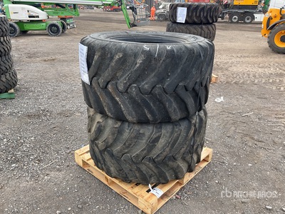 Quantity of (2) 600/55-26.5 Alliance Flotation 331 Tires