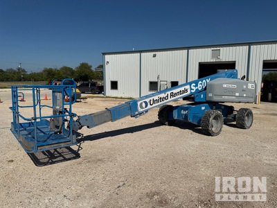 2013 Genie S-60X 4WD Diesel Telescopische hoogwerker