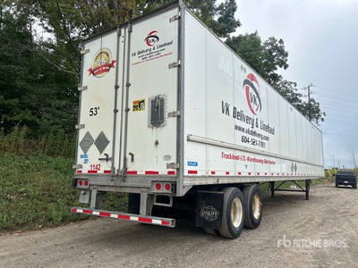 2016 Stoughton ZGPVW-535T-S-C-AR 53 ft x 102 in T/A Van Trailer