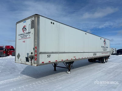 2016 Stoughton ZGPVW-535T-S-C-AR 53 ft x 102 in T/A Van Trailer