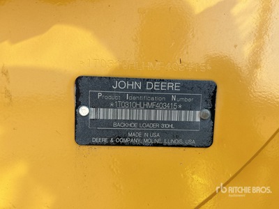 2021 John Deere 310SLHL 4x4 Retroexcavadora