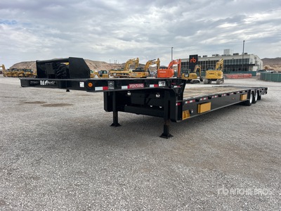 2019 Fontaine TRV4048HT 48 ft T/A Remolque con Rampa Abatible Hidráulica