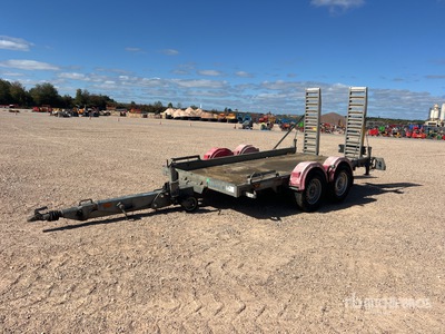 2015 Hubiere TPG352 T/A Remorque 2 Essieux Plant Trailer