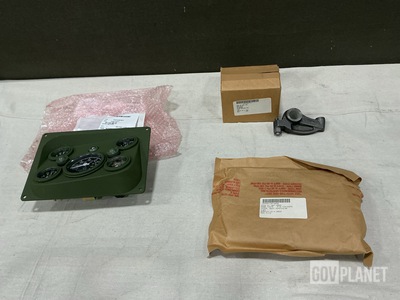 (13) Injector Levers, (15) Seat Covers, (1) Instrument Panel & Assorted Items