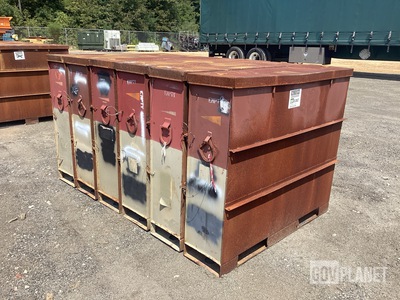 (6) Assorted 30mm Ammunition Storage Containers