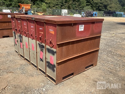 (6) JMC CNU-332/E 30mm Ammunition Storage Containers