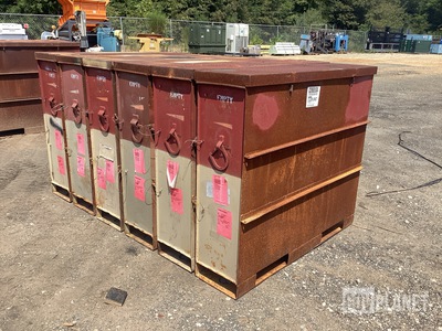(6) JMC CNU-332A/E 30mm Ammunition Storage Containers