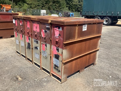 (6) JMC CNU-332A/E 30mm Ammunition Storage Containers
