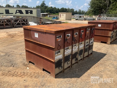 (6) Assorted 30mm Ammunition Storage Containers