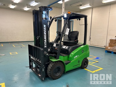 Titan Green EP25K-Li 4650 lb Elektrogabelstapler (Unused)