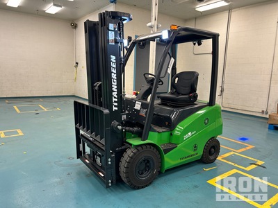 Titan Green EP25K-Li 4650 lb Elektrogabelstapler (Unused)