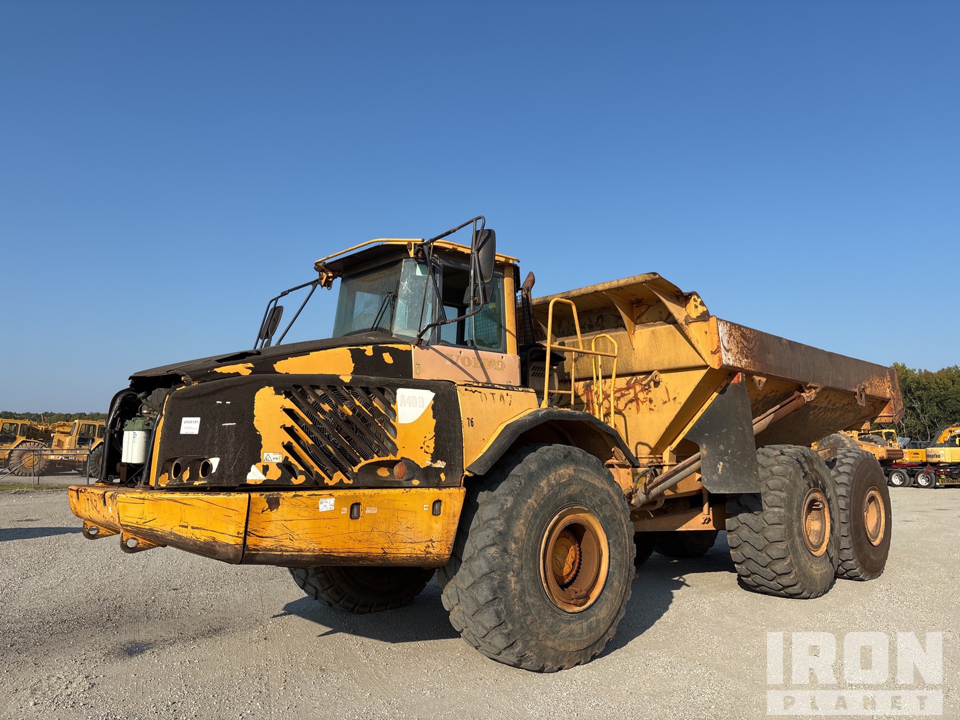 2005 Volvo A40D Articulated Dump Truck