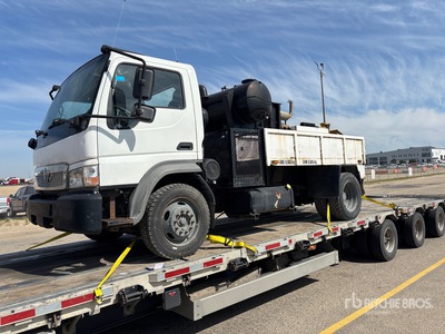 2008 International CF600 4x2 Reed B Series Concrete Pump Truck
