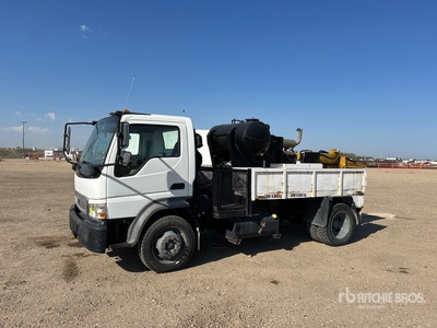 2008 International CF600 4x2 Reed B Series Concrete Pump Truck