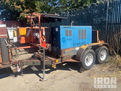 Miller BIG BLUE 402 P Mobile Generator Soldadora motorizada (Inoperable)