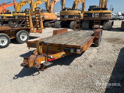 2008 Kiefer ILUM 18 PT 18 ft T/A Equipment Trailer