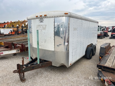 2008 Forest River CM716TA3 16 ft T/A Enclosed Trailer