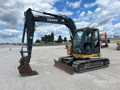 2016 John Deere 75G Excavadora de Cadenas