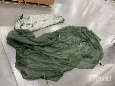 (20) Sleeping Bags & (51) Insect Net Protectors