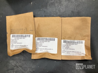 (28) Woodward 41000532 Hexagon Plain Nuts