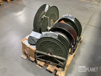 (3) Cable Retractors & (4) Cable Reels
