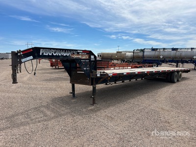 2006 Parker Performance 40 ft T/A Gooseneck Rimorchio a cassone fisso