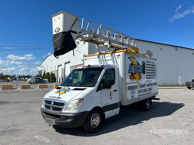 2008 Dodge Sprinter 3500 Van Mounted Aerial Lift
