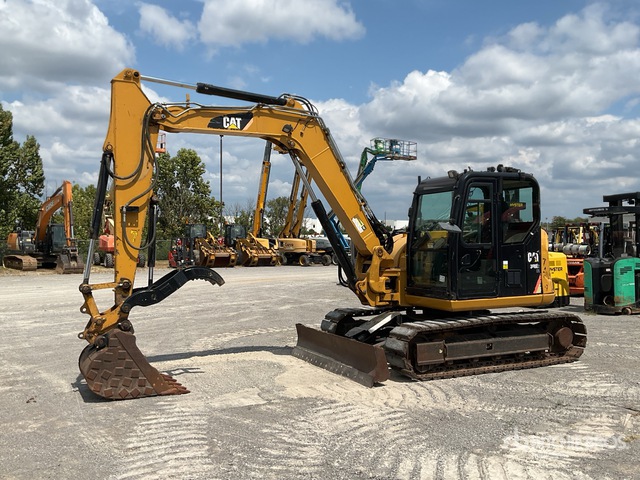 Caterpillar 308E2CR Excavators transport quote to Casar, NC. VeriTread ...