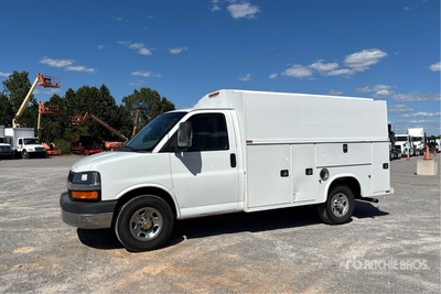 2014 Chevrolet G3500 4x2 Utility Truck