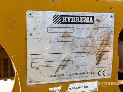 2015 Hydrema 912HM Camión Dumper Articulado