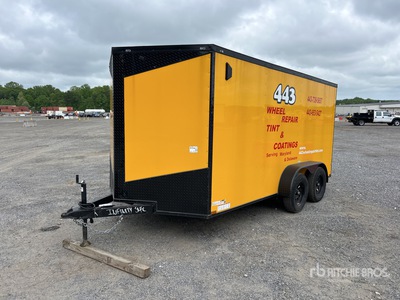 2024 Quality Cargo 14 ft T/A Remorque fermée