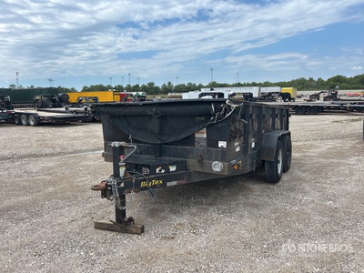 2018 Big Tex 14 ft T/A Tipping Utility Trailer