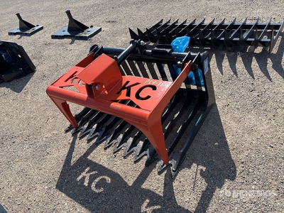 2025 Kit Containers QT-SG-S48 48 in Skeleton Skid Steer Grapple (Unused)