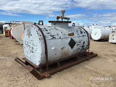 500 gal Skid Mounted Steel Pressure Tanque