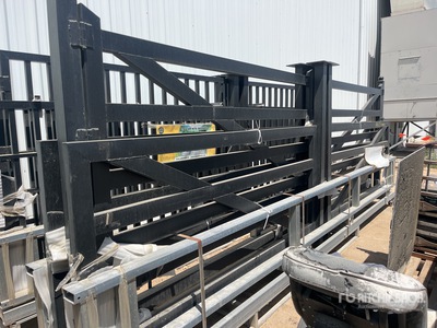 Suihe 20 ft x 7 ft Steel Driveway Gate
