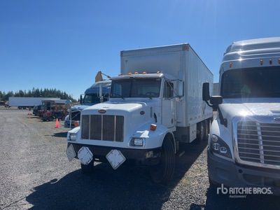 2001 Peterbilt 330 6x2 Van Truck (Inoperable)