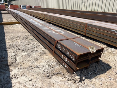 Quantity of (1) AM General Bundle Of 8" x 18.75 A36/A572-50 40' Channel Iron