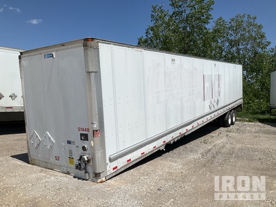 2014 Stoughton ZGPVW-535T-S-C 53 ft x 102 in Sliding T/A Van Trailer (Inoperable)