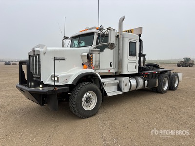 2007 Kenworth C500B Wide Hood 6x4 Sleeper Lier vrachtwagen
